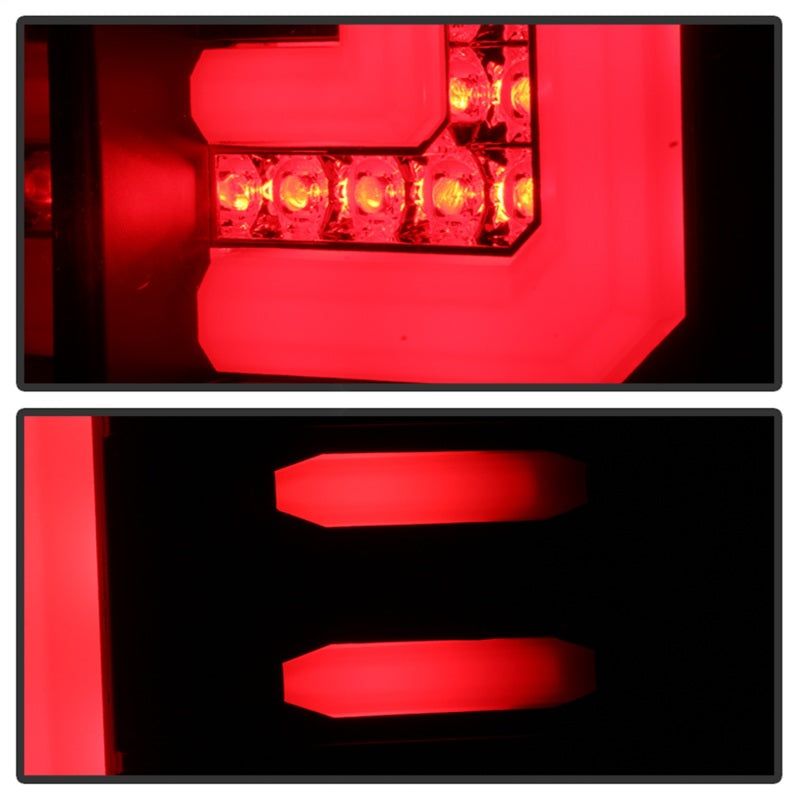 SPYDER 5083777 - SPY5083777 - Spyder GMC Sierra 2016-2017 Light Bar LED Tail Lights - Black ALT-YD-GS16-LED-BK - Shipped in Europe - Tuningsupply.com