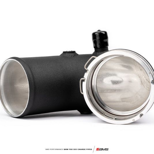 AMS AMS.39.09.0001-1 - AMSAMS.39.09.0001-1 - AMS Performance 15-18 BMW M3 / 15-20 BMW M4 w/ S55 3.0L Turbo Engine Charge Pipes - Shipped in Europe - Tuningsupply.com