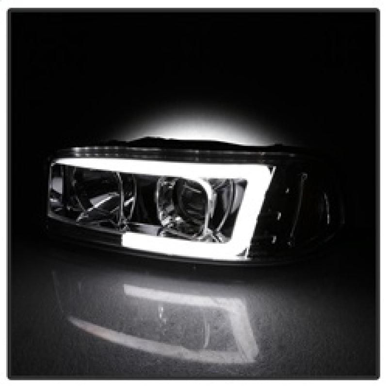 SPYDER 5084620 - SPY5084620 - Spyder GMC Sierra 1500/2500/3500 99-06 V2 Projector Headlights - DRL - Chrome PRO-YD-CDE00V2-LB-C - Shipped in Europe - Tuningsupply.com