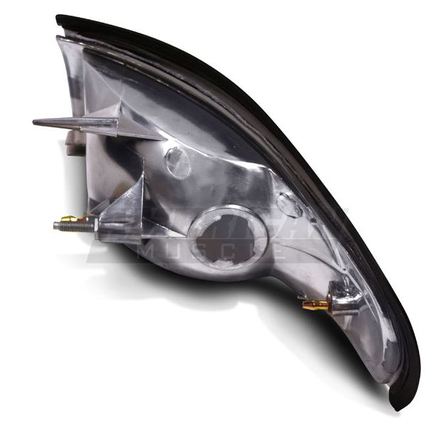 Raxiom 49050 - RAX49050 - Raxiom 94-98 Mustang Axial Series Cobra Style Headlights- Black Housing (Clear Lens) - Shipped in Europe - Tuningsupply.com