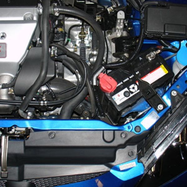 Injen SP1477BLK - INJSP1477BLK - Injen 02-06 RSX Type S w/ Windshield Wiper Fluid Replacement Bottle Black Cold Air Intake - Shipped in Europe - Tuningsupply.com