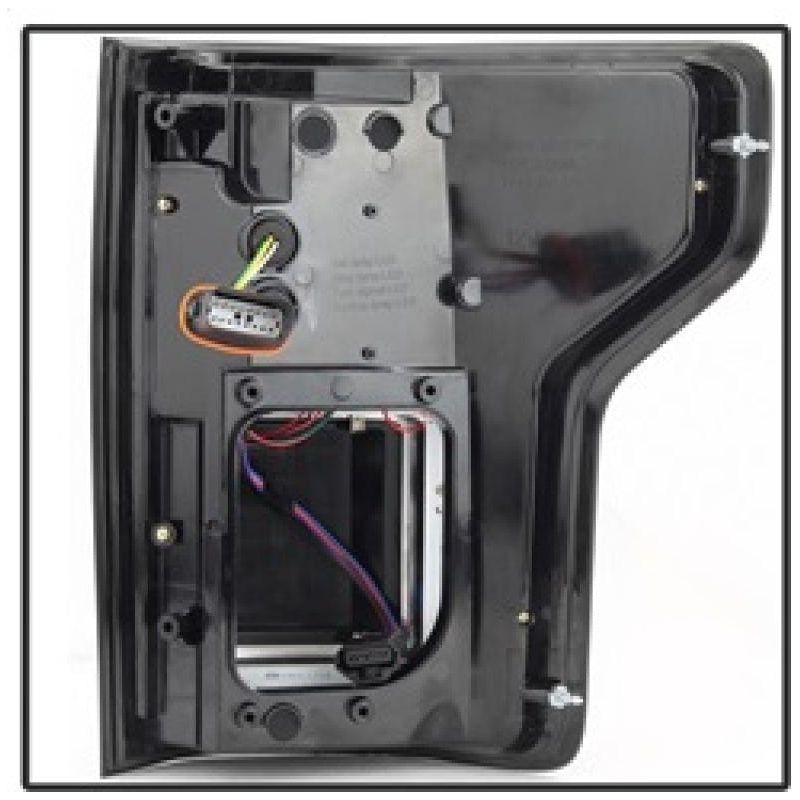 SPYDER 5085337 - SPY5085337 - Spyder 15-17 Ford F-150 LED Tail Lights (w/Blind Spot) - Black Smoke (ALT-YD-FF15015BS-LBLED-BSM) - Shipped in Europe - Tuningsupply.com