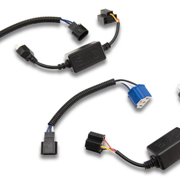 Raxiom J108042 - RAXJ108042 - Raxiom 97-18 Jeep Wrangler TJ/JK Axial Series LED Daymaker Headlights- Black Housing (Clear Lens) - Shipped in Europe - Tuningsupply.com