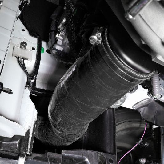 Perrin Performance PSP-INT-425BK - PERPSP-INT-425BK - PERRIN 22-24 Subaru WRX / 20-25 LGT & OBXT Turbo Inlet Hose w/Turbo Adapter Flange (Long) - Black - Shipped in Europe - Tuningsupply.com