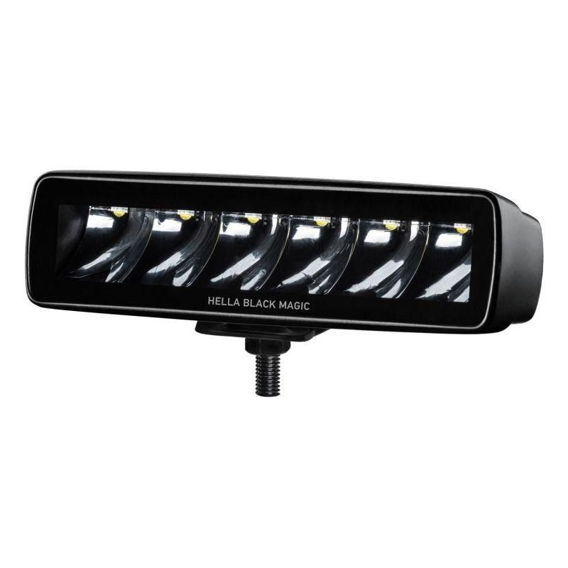 Hella LA358176211 - HELLA358176211 - Hella Universal Black Magic 6 L.E.D. Mini Light Bar - Spot Beam - Shipped in Europe - Tuningsupply.com