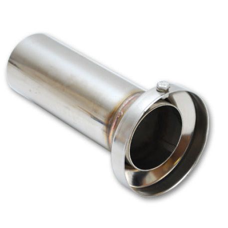 Vibrant 1184 - VIB1184 - Vibrant 3.90in OD Low Inner Silencer Muffw/ 3.90in ID Single Wall Exh Tip2.5in OD Tuning Tube - Shipped in Europe - Tuningsupply.com