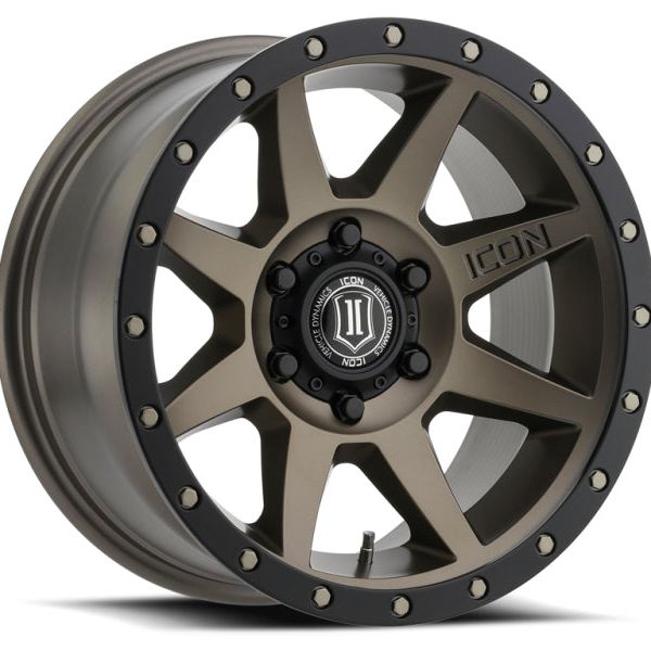 ICON 21817858347BR - ICO21817858347BR - ICON Rebound Pro 17x8.5 6x5.5 0mm Offset 4.75in BS 106.1mm Bore Bronze Wheel - Shipped in Europe - Tuningsupply.com