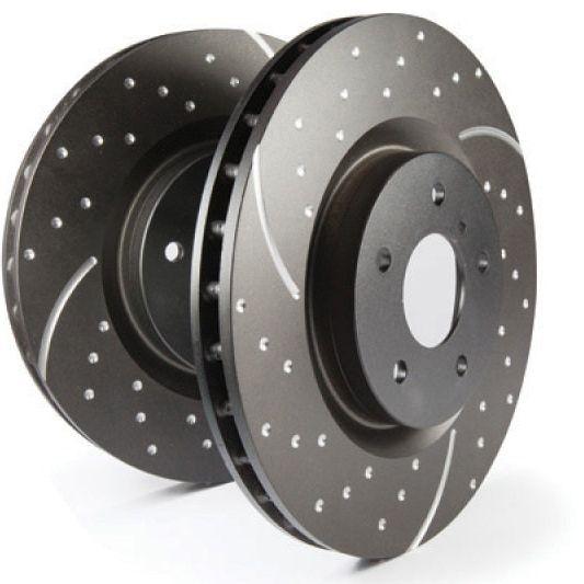 EBC GD1571 - EBCGD1571 - EBC 08-11 Audi S4 3.0 Supercharged GD Sport Front Rotors - Shipped in Europe - Tuningsupply.com