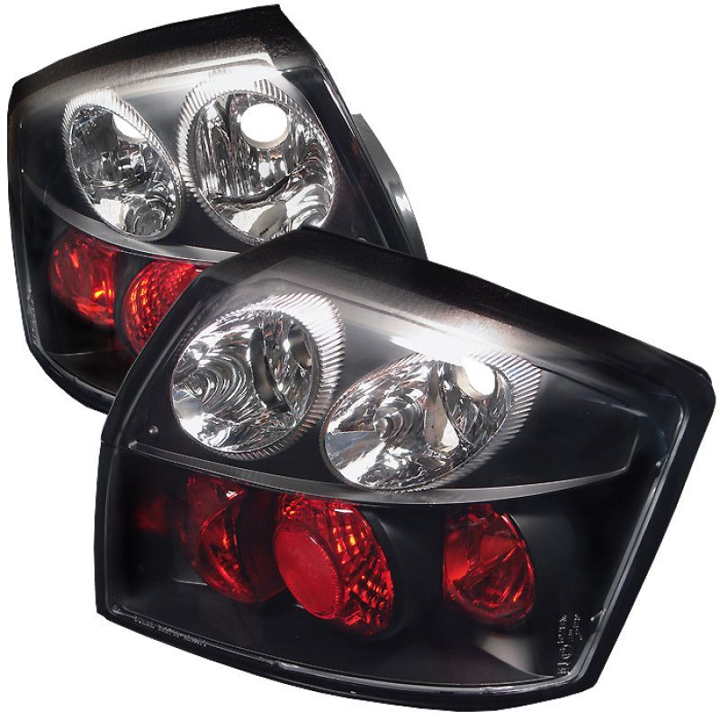 SPYDER 5000002 - SPY5000002 - Spyder 02-05 Audi A4 (Excl Convertible/Wagon) Euro Style Tail Lights - Black (ALT-YD-AA402-BK) - Shipped in Europe - Tuningsupply.com