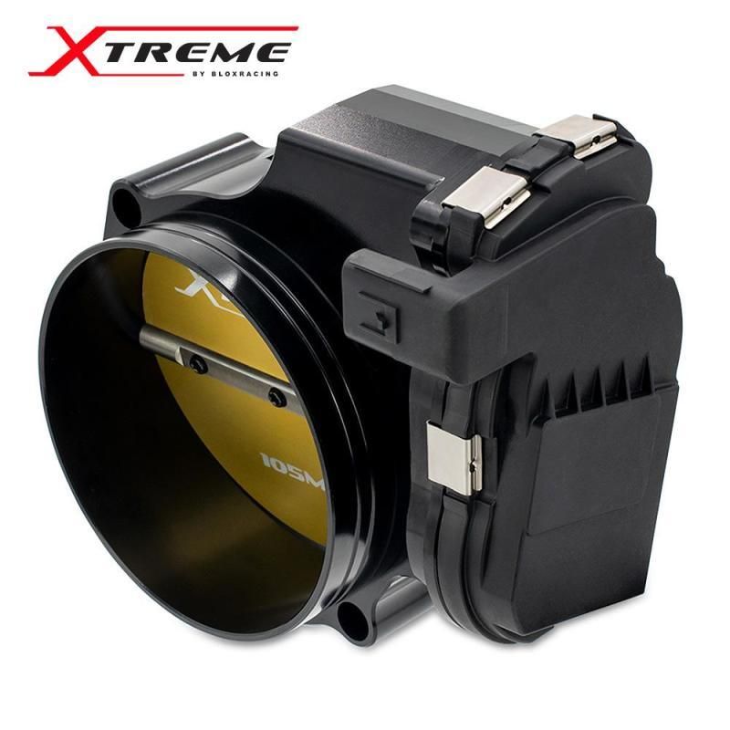 BLOX Racing BXIM-00255-BK - BLOBXIM-00255-BK - BLOX Racing 2015+ Dodge Hellcat / Jeep Trackhawk 6.2L 105mm Electronic Billet Throttle Body - Black - Shipped in Europe - Tuningsupply.com