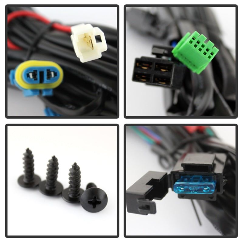 SPYDER 5077707 - SPY5077707 - Spyder Toyota Tundra 2014+ OEM Fog Lights W/Switch- Smoked FL-CL-TTU14-SM - Shipped in Europe - Tuningsupply.com