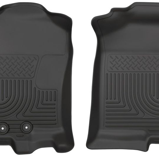 Husky Liners 18371 - HSL18371 - Husky Liners 2015 Ford Expedition/Lincoln Navigator WeatherBeater Front Black Floor Liners - Shipped in Europe - Tuningsupply.com
