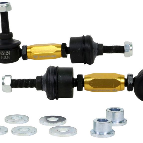 Whiteline KLC195 - WHLKLC195 - Whiteline 2012+ Ford Focus ST Rear Adjustable Heavy Duty Sway Bar Link Kit - Shipped in Europe - Tuningsupply.com