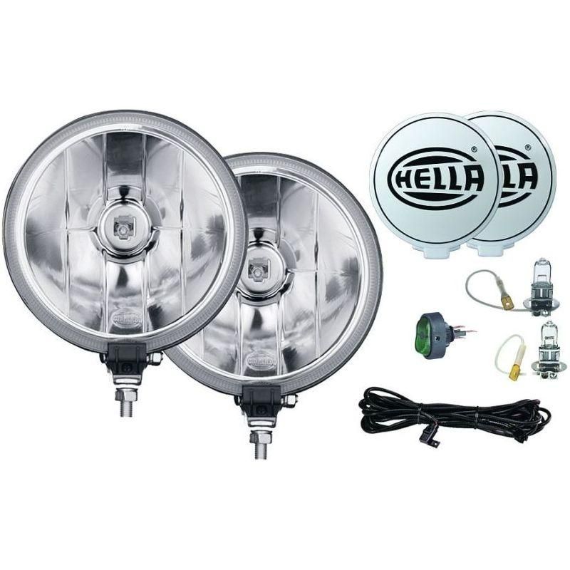 Hella LA010032801 - HELLA010032801 - Hella 700FF H3 12V/55W Halogen Driving Lamp Kit - Shipped in Europe - Tuningsupply.com