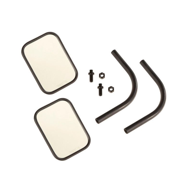 Rugged Ridge 11025.26 - RUG11025.26 - Rugged Ridge 18-20 Jeep Wrangler JL/JT Rectangular Trail Mirror Kit - Shipped in Europe - Tuningsupply.com