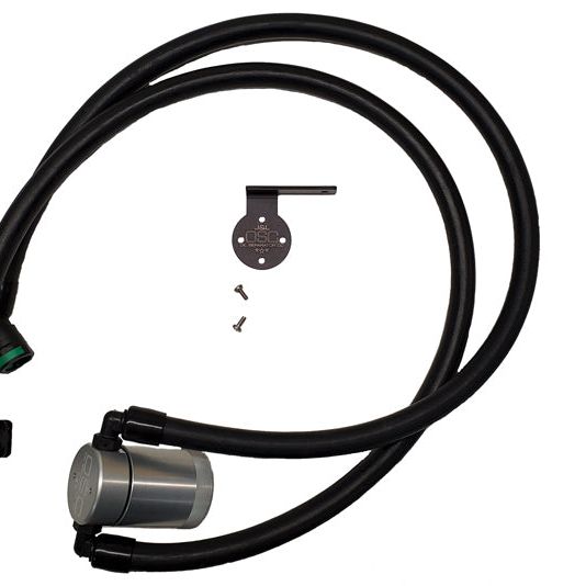 J&L 3028P-C - JLT3028P-C - J&L 2021-2025 Ford F-150 3.5L Passenger Side Oil Separator 3.0 - Clear Anodized - Shipped in Europe - Tuningsupply.com