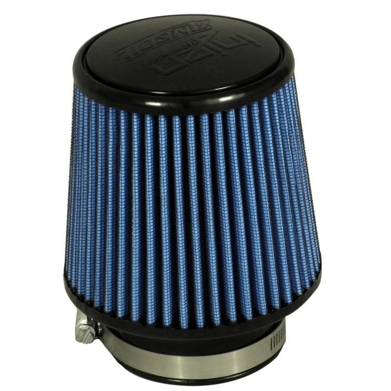 Injen X-1020-BB - INJX-1020-BB - Injen AMSOIL Ea Nanofiber Dry Air Filter - 3 Filter 5 Base / 4 7/8 Tall / 4 Top - Shipped in Europe - Tuningsupply.com