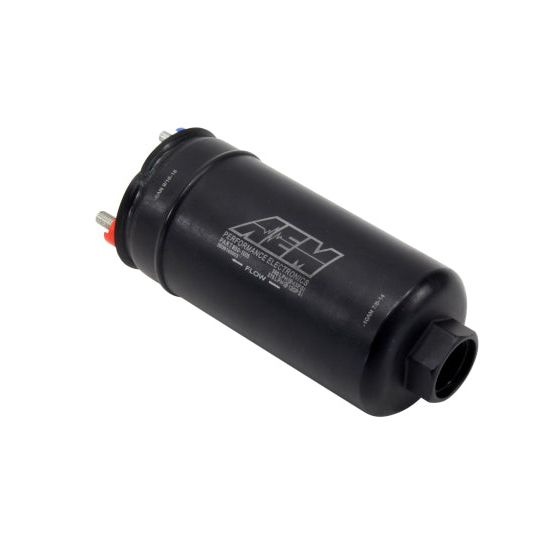 AEM 50-1005 - AEM50-1005 - AEM 400LPH High Pressure Fuel Pump -6AN Female Out, -10AN Female In - Shipped in Europe - Tuningsupply.com