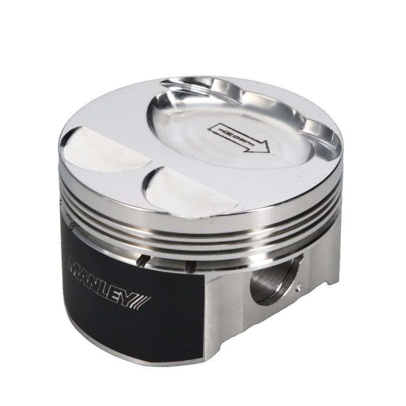 Manley Performance 630005C-4 - MAN630005C-4 - Manley Mazda 94mm 88mm +5mm Bore 9.5 CR Dish Type Platinum Series Pistons w/Rings - Shipped in Europe - Tuningsupply.com