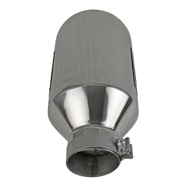 aFe 49T40801-P15 - AFE49T40801-P15 - aFe Power MACH Force-Xp 304 Stainless Steel Clamp-on Exhaust Tip - Polished - Shipped in Europe - Tuningsupply.com