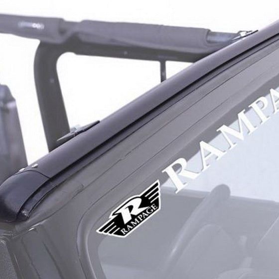 Rampage 901001 - RAM901001 - Rampage 1976-1983 Jeep CJ5 Windshield Channel - Black - Shipped in Europe - Tuningsupply.com