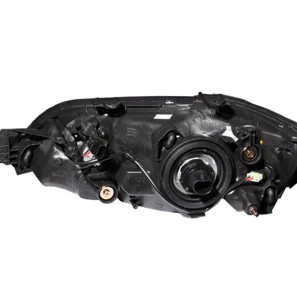 ANZO 121101 - ANZ121101 - ANZO 2002-2003 Mitsubishi Lancer Crystal Headlights Black - Shipped in Europe - Tuningsupply.com