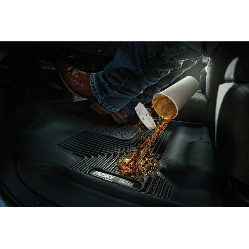 Husky Liners 53721 - HSL53721 - Husky Liners 05-11 Toyota Tacoma Pickup(Crew / Ext / Std Cab) X-Act Contour Black Front Floor Liners - Shipped in Europe - Tuningsupply.com