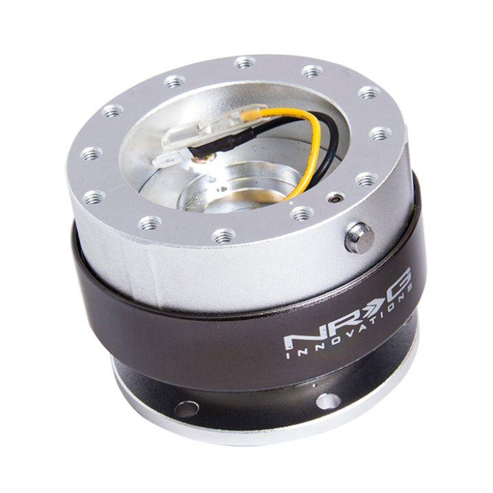 NRG SRK-200SL - NRGSRK-200SL - NRG Quick Release Gen 2.0 - Silver Body / Titanium Chrome Ring - Shipped in Europe - Tuningsupply.com