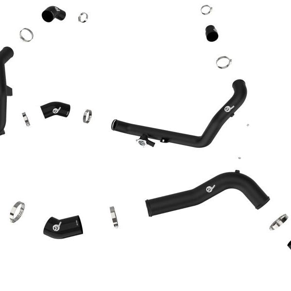 aFe 46-20654-B - AFE46-20654-B - aFe 20-23 Ford Explorer ST V6 3.0L (tt) BladeRunner Aluminum Hot and Cold Charge Pipe Kit - Black - Shipped in Europe - Tuningsupply.com