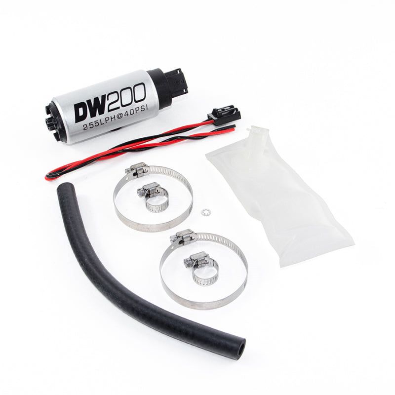 DeatschWerks 9-201-1023 - DWK9-201-1023 - DeatschWerks 90-96 Nissan 300zx (excl TT) 255 LPH DW200 In-Tank Fuel Pump w/ Install Kit - Shipped in Europe - Tuningsupply.com