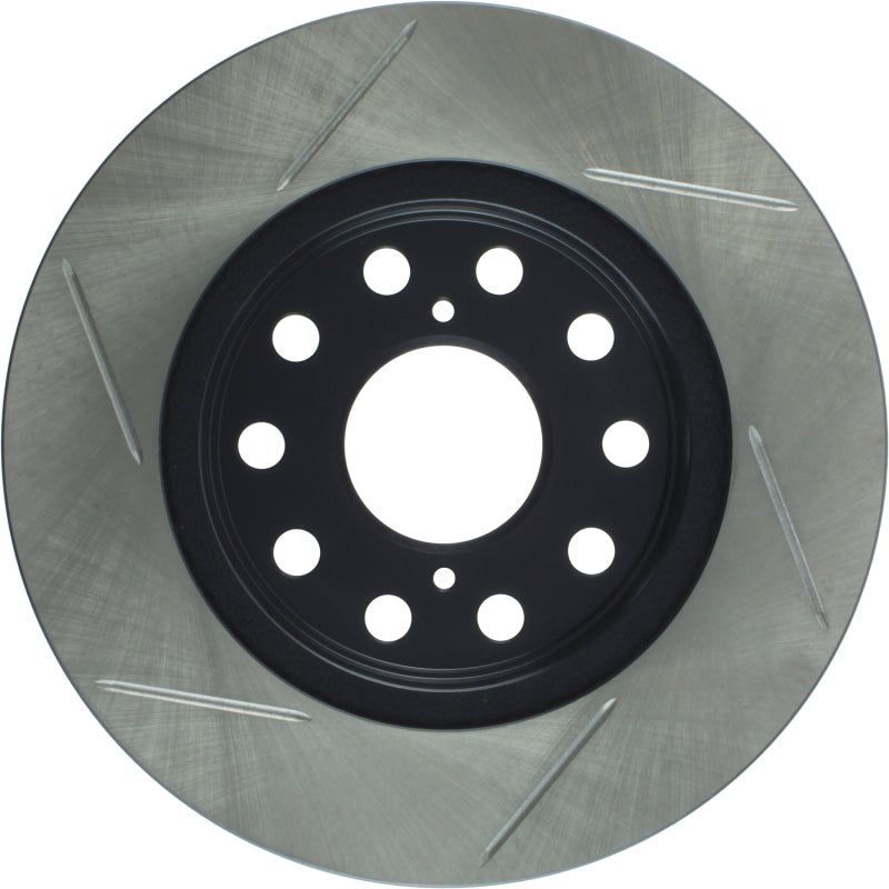 Stoptech 126.44072SL - STO126.44072SL - StopTech Power Slot 1/90-95 Toyota MR2 Rear Left SportStop Slotted Rotor - Shipped in Europe - Tuningsupply.com