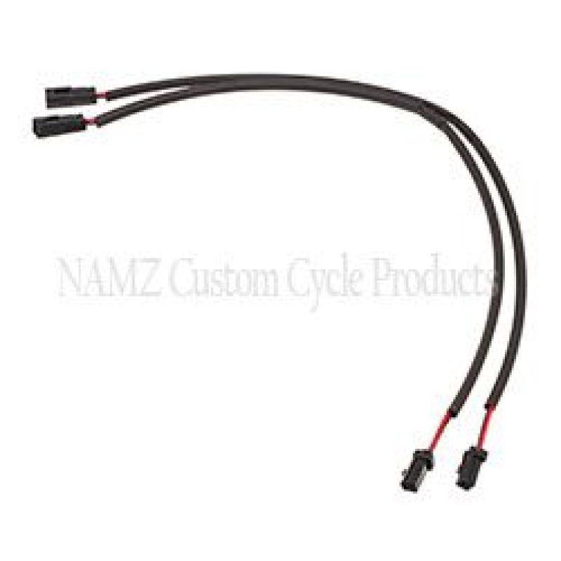 NAMZ NHGX-HD18 - NAMNHGX-HD18 - NAMZ 08-23 HD Models w/Heated Grips Plug-N-Play Heated Grip Extensions 18in. - Shipped in Europe - Tuningsupply.com