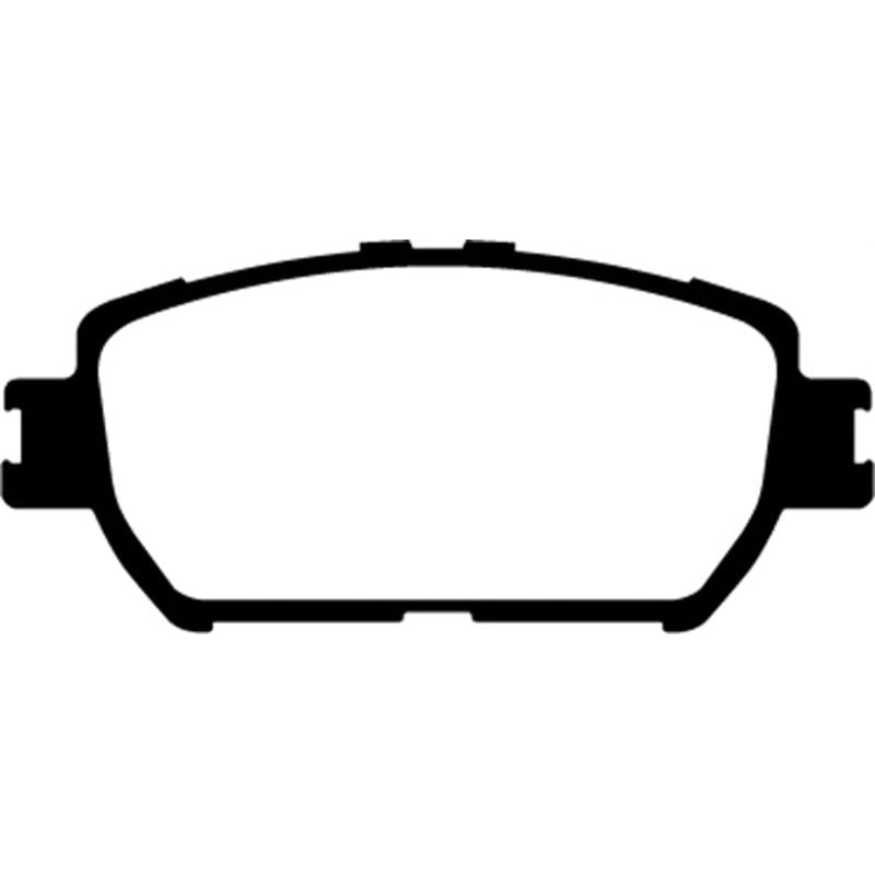 EBC DP41642R - EBCDP41642R - EBC 06-07 Lexus GS300 3.0 Yellowstuff Front Brake Pads - Shipped in Europe - Tuningsupply.com