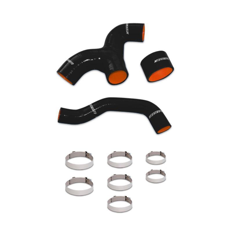 Mishimoto MMHOSE-SUB-INTBK - MISMMHOSE-SUB-INTBK - Mishimoto 02-05 Subaru WRX Black Silicone Intercooler Hoses - Shipped in Europe - Tuningsupply.com