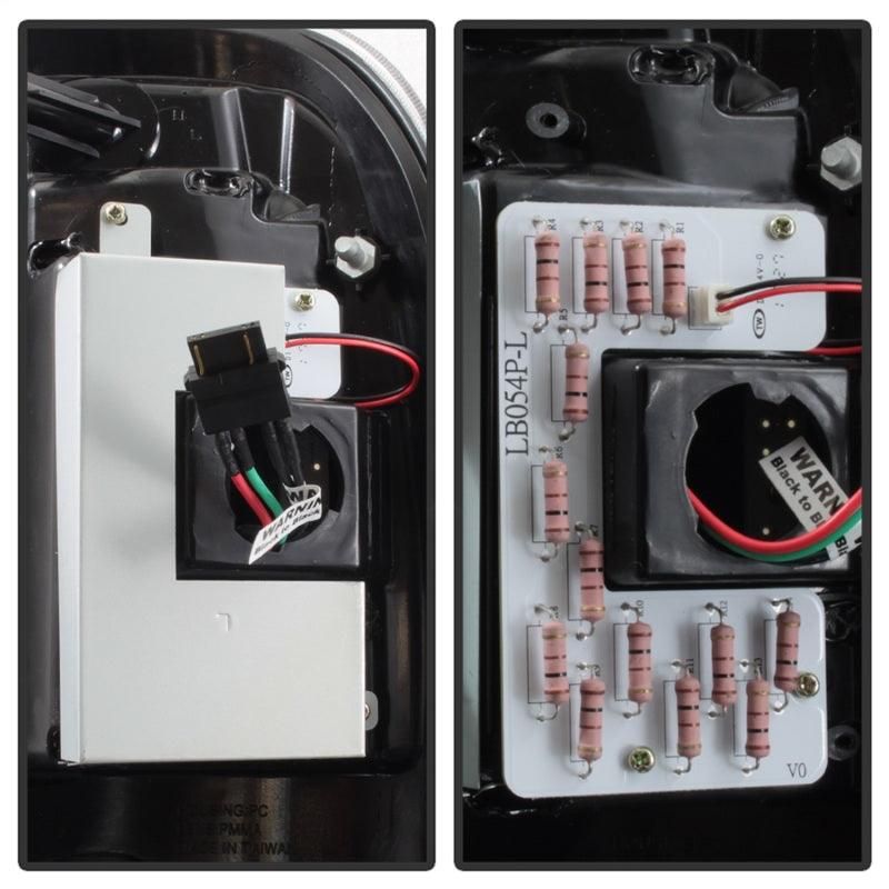 SPYDER 5084712 - SPY5084712 - Spyder 08-16 Ford Super Duty F-250 V3 Light Bar LED Tail Lights - Black (ALT-YD-FS07V3-LBLED-BK) - Shipped in Europe - Tuningsupply.com