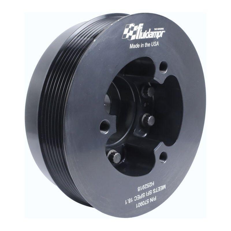 Fluidampr 570901 - FDR570901 - Fluidampr 09-21 Nissan GT-R R35 VR38DETT Steel Internally Balanced Damper - Shipped in Europe - Tuningsupply.com