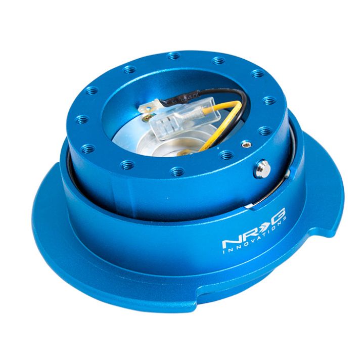 NRG SRK-250BL - NRGSRK-250BL - NRG Quick Release Kit Gen 2.5 - Blue / Blue Ring - Shipped in Europe - Tuningsupply.com