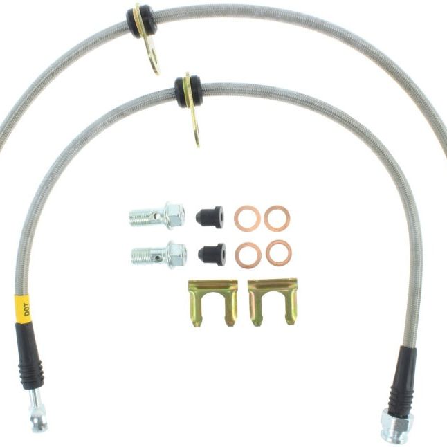 Stoptech 950.47005 - STO950.47005 - StopTech 05-07 LGT/LGT Spec B Stainless Steel Front Brake Lines - Shipped in Europe - Tuningsupply.com