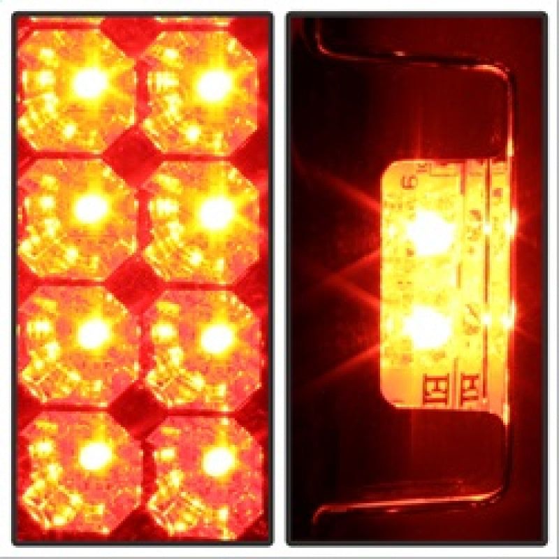 SPYDER 5003478 - SPY5003478 - Spyder Ford F150 side 97-03/F250/350/450 Super Duty 99-07 LED Tail Lights Chrm ALT-YD-FF15097-LED-C - Shipped in Europe - Tuningsupply.com
