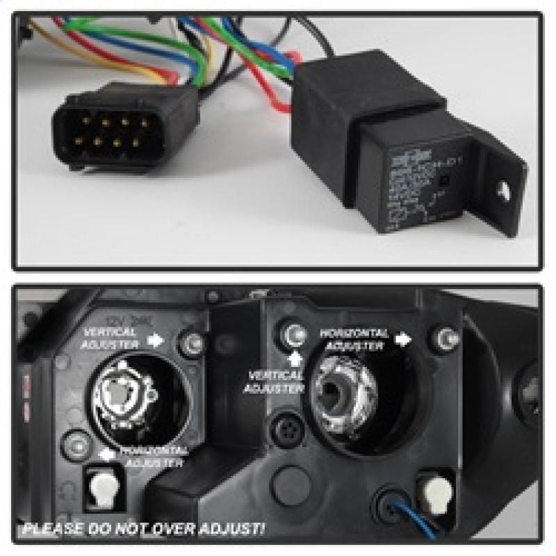 SPYDER 5029676 - SPY5029676 - Spyder BMW Z4 03-08 Projector Headlights Xenon/HID Model Only - LED Halo Black PRO-YD-BMWZ403-HID-BK - Shipped in Europe - Tuningsupply.com