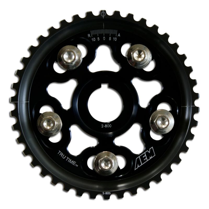 AEM 23-801BK - AEM23-801BK - AEM 92-01 Honda Prelude Si VTEC/ Base & SH True Black Tru-Time Cam Gear - Shipped in Europe - Tuningsupply.com