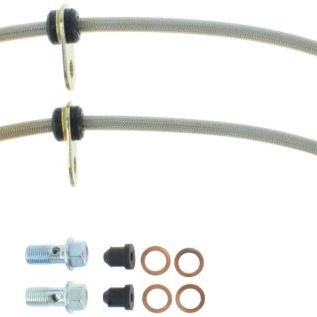 Stoptech 950.44010 - STO950.44010 - StopTech Stainless Steel Front Brake Lines 98-07 Toyota Land Cruiser - Shipped in Europe - Tuningsupply.com