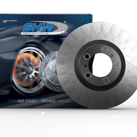 SHW Performance VFL37811 - SHWVFL37811 - SHW 05-09 Volkswagen Touareg 3.2L/4.2L w/330mm Rotors Left Front Smooth MB Brake Rotor (7L6615301P) - Shipped in Europe - Tuningsupply.com