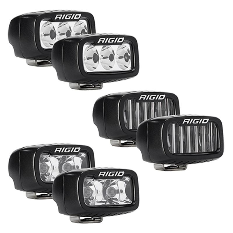 Rigid Industries 46731 - RIG46731 - Rigid Industries 2021+ Ford Mod Bumper Triple SR-M Fog Light Kit - Shipped in Europe - Tuningsupply.com