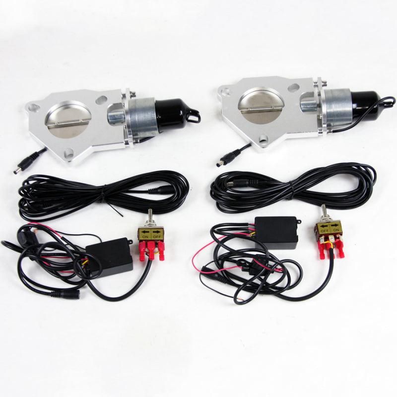 Granatelli Motor Sports 307525D - GMS307525D - Granatelli 2.5in Electronic Exhaust Cutout Only - Set of 2 - Shipped in Europe - Tuningsupply.com