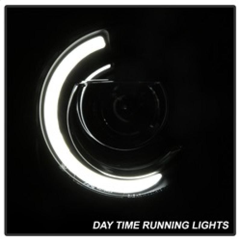 SPYDER 9039720 - SPY9039720 - xTune 15-17 Jeep Renegade Light Bar DRL Projector Headlights -Black (PRO-JH-JREN-LBDRL-BK) - Shipped in Europe - Tuningsupply.com