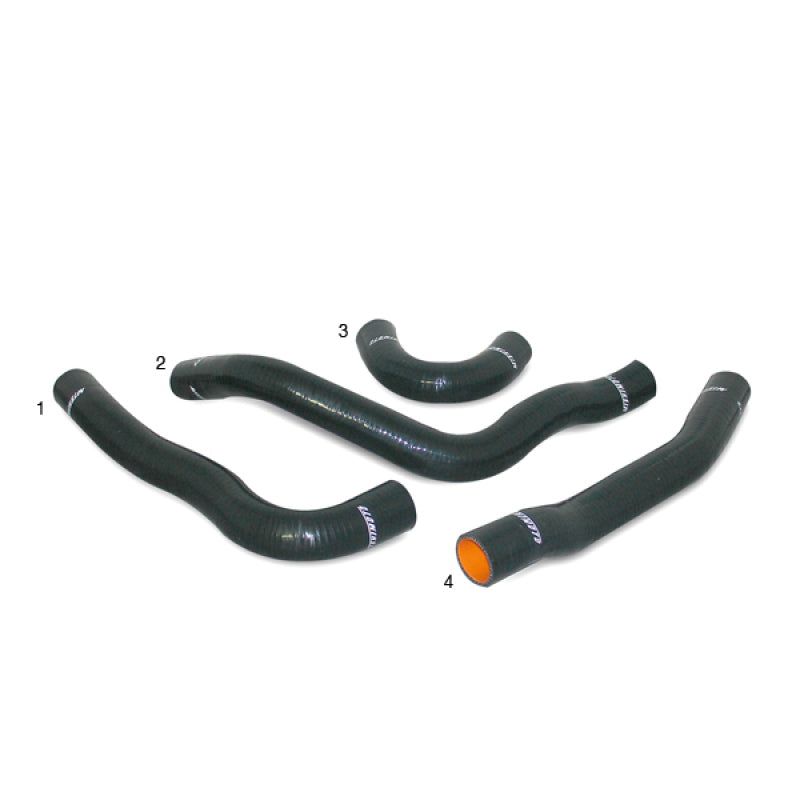 Mishimoto MMHOSE-EVO-10BK - MISMMHOSE-EVO-10BK - Mishimoto Mitsubishi EVO X Black Silicone Hose Kit - Shipped in Europe - Tuningsupply.com