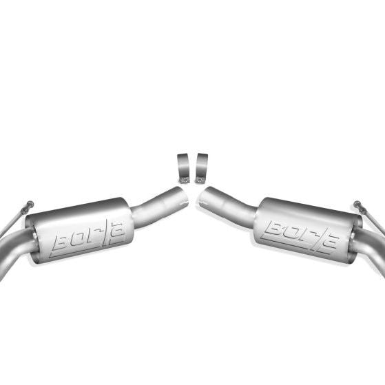 Borla 11794 - BOR11794 - Borla 2010 Camaro 6.2L ATAK Exhaust System w/o Tips works With Factory Ground Effects Package (rear - Shipped in Europe - Tuningsupply.com