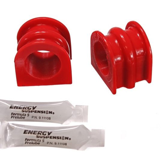 Energy Suspension 7.5126R - ENG7.5126R - Energy Suspension 03-07 Infiniti G-35 Coupe RWD / 02-09 350Z Red 32mm Front Sway Bar Frame Bushings - Shipped in Europe - Tuningsupply.com