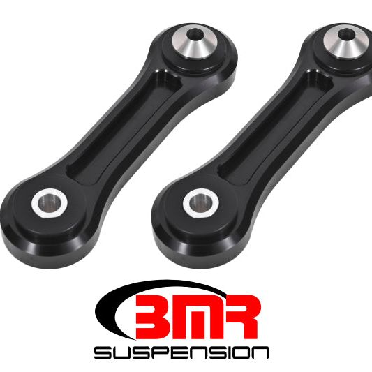 BMR Suspension TCA047 - BMRTCA047 - BMR 15-17 S550 Mustang Rear Lower Control Arms Vertical Link (Delrin) - Black - Shipped in Europe - Tuningsupply.com